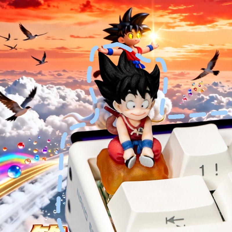 Gaming Accessories In Japan - Anime Dragon Ball Goku Resin Art