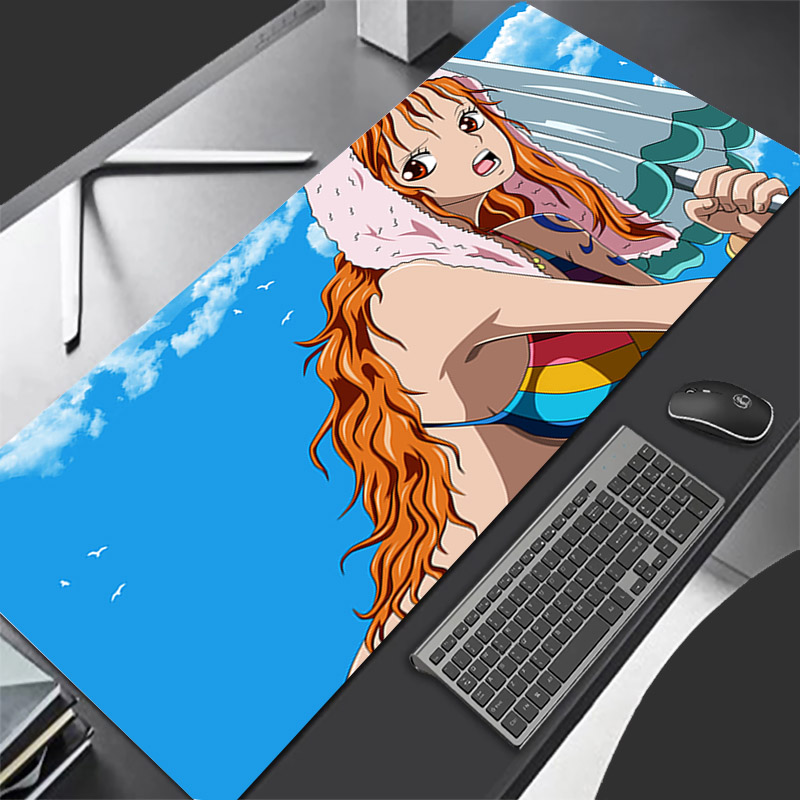 Gaming Accessories Desktop - Mouse Pad One Piece Durable Anime