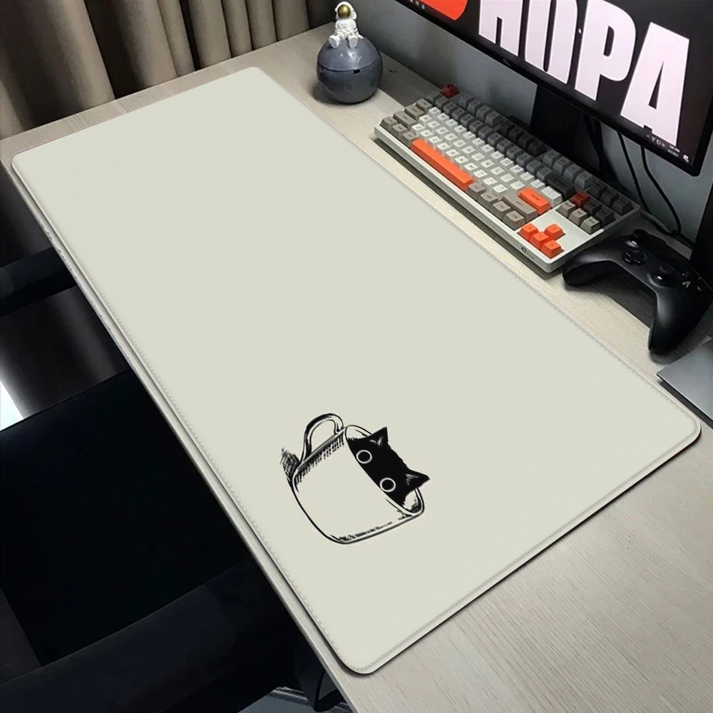 Gaming Accessories Companies - Funny Black Cat Mouse Pads Cute
