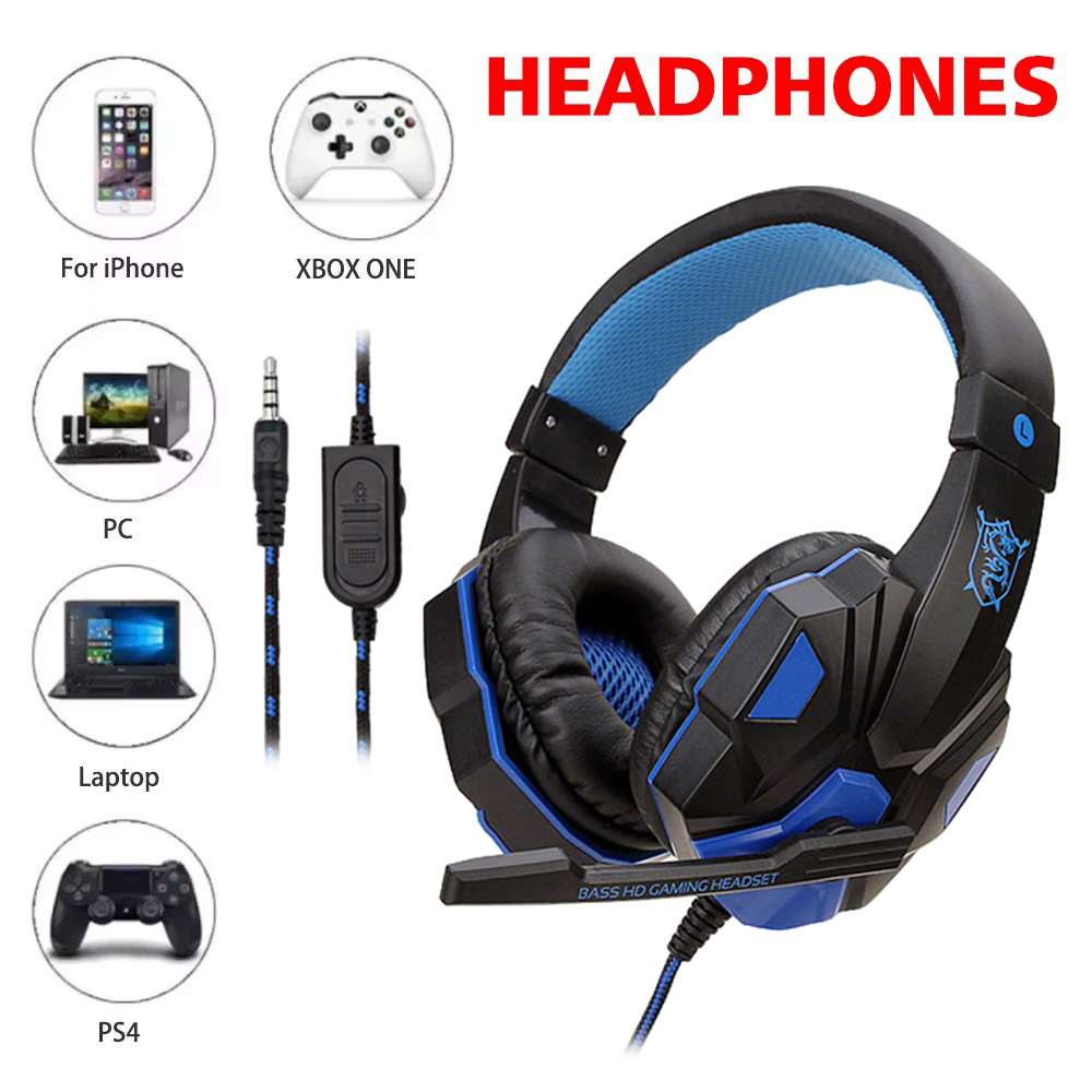 Venom Gaming Accessories - 3.5mm Wired Gaming Headphones With Microphone