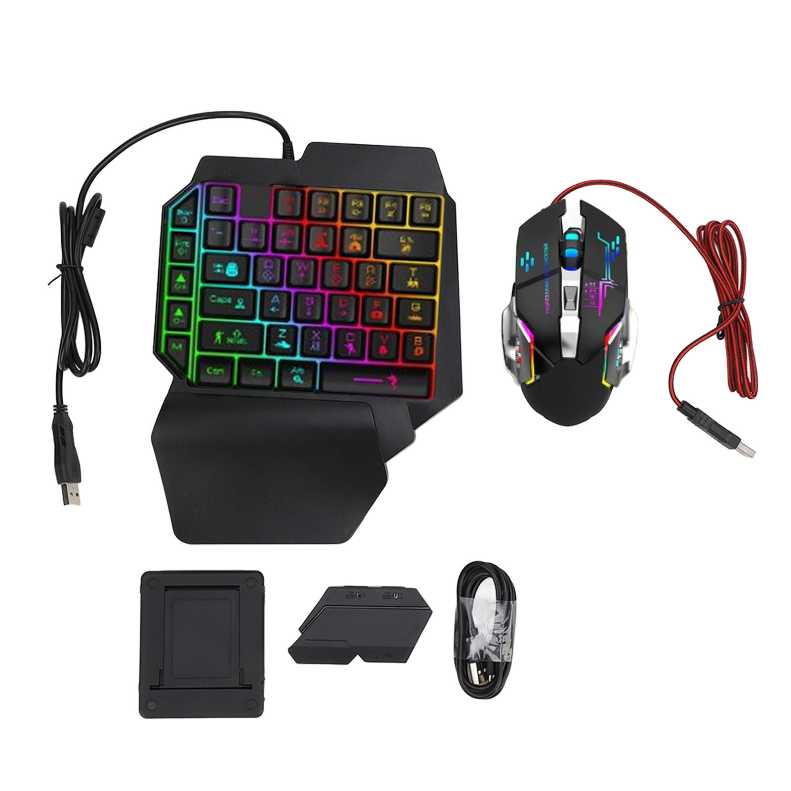 Gaming Hand Accessories - Keyboard Mouse Converter Set Responsive Single