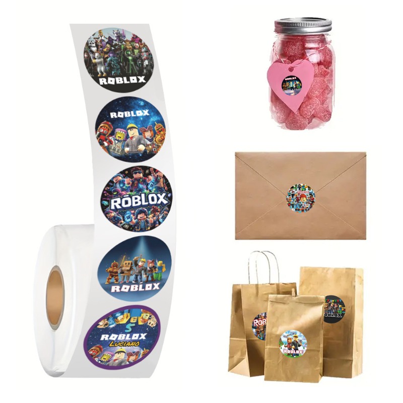 Gaming Accessories Roblox - 500pcs/roll Game Roblox Figure DIY Decorative