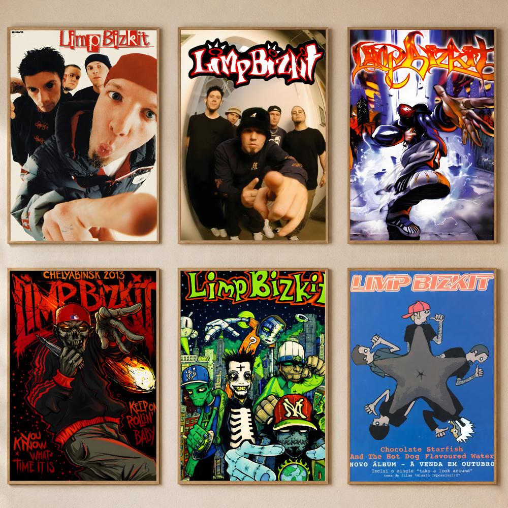 Gaming Accessories Wallpaper - Band L-Limp Bizkit Poster PP Self-Adhesive