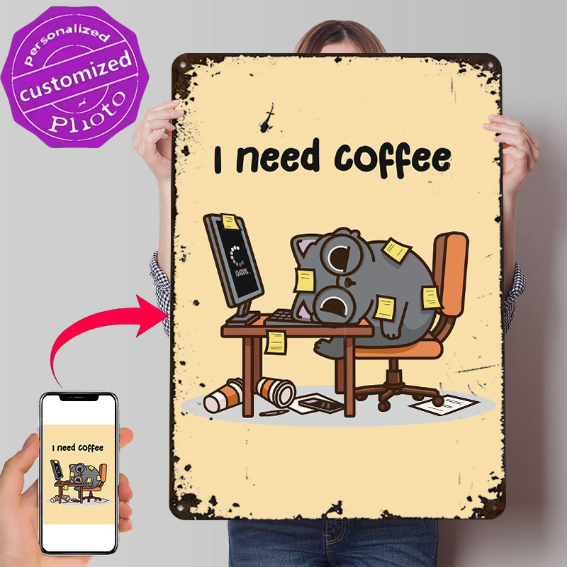 I Need Coffee 3D Texture Metal - đánh giá và giá Gaming Accessories You Need