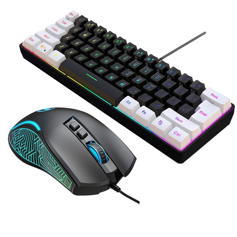 Keyboard and Mouse 60% Compute - đánh giá và giá Gaming Accessories Combo