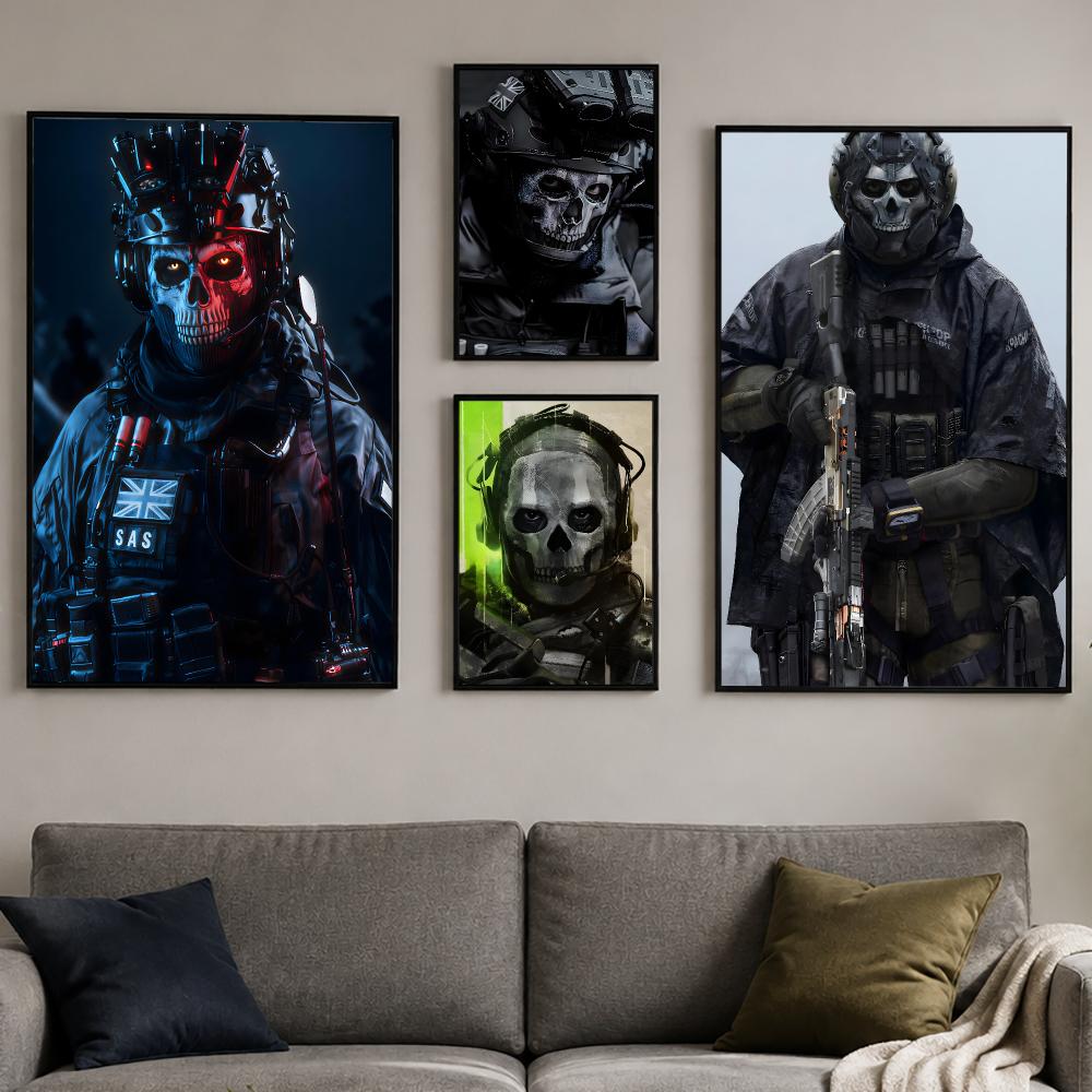 Call of Duty Simon Ghost Riley - đánh giá và giá Gaming Accessories Wallpaper