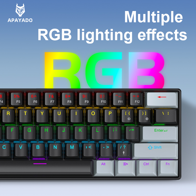 APAYADO K61 Mini Mechanical Ke - đánh giá và giá Gaming Accessories Combo