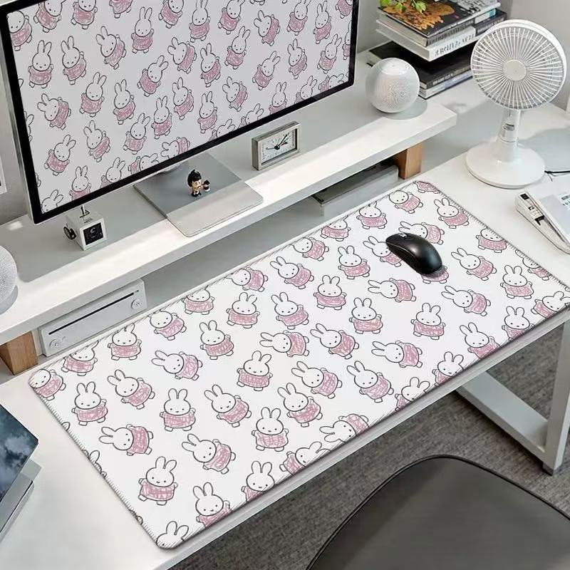 Cute Miffy Rabbit Large Mouse  - đánh giá và giá Gaming Accessories For Free Fire