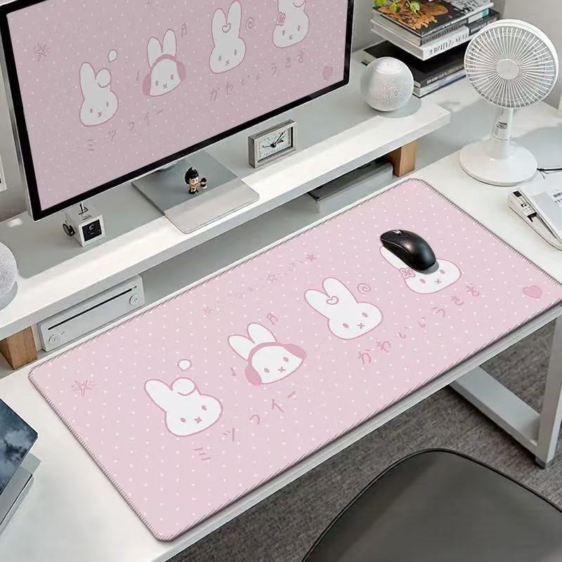 Cute Miffy Rabbit Large Mouse  - đánh giá và giá Gaming Accessories For Free Fire