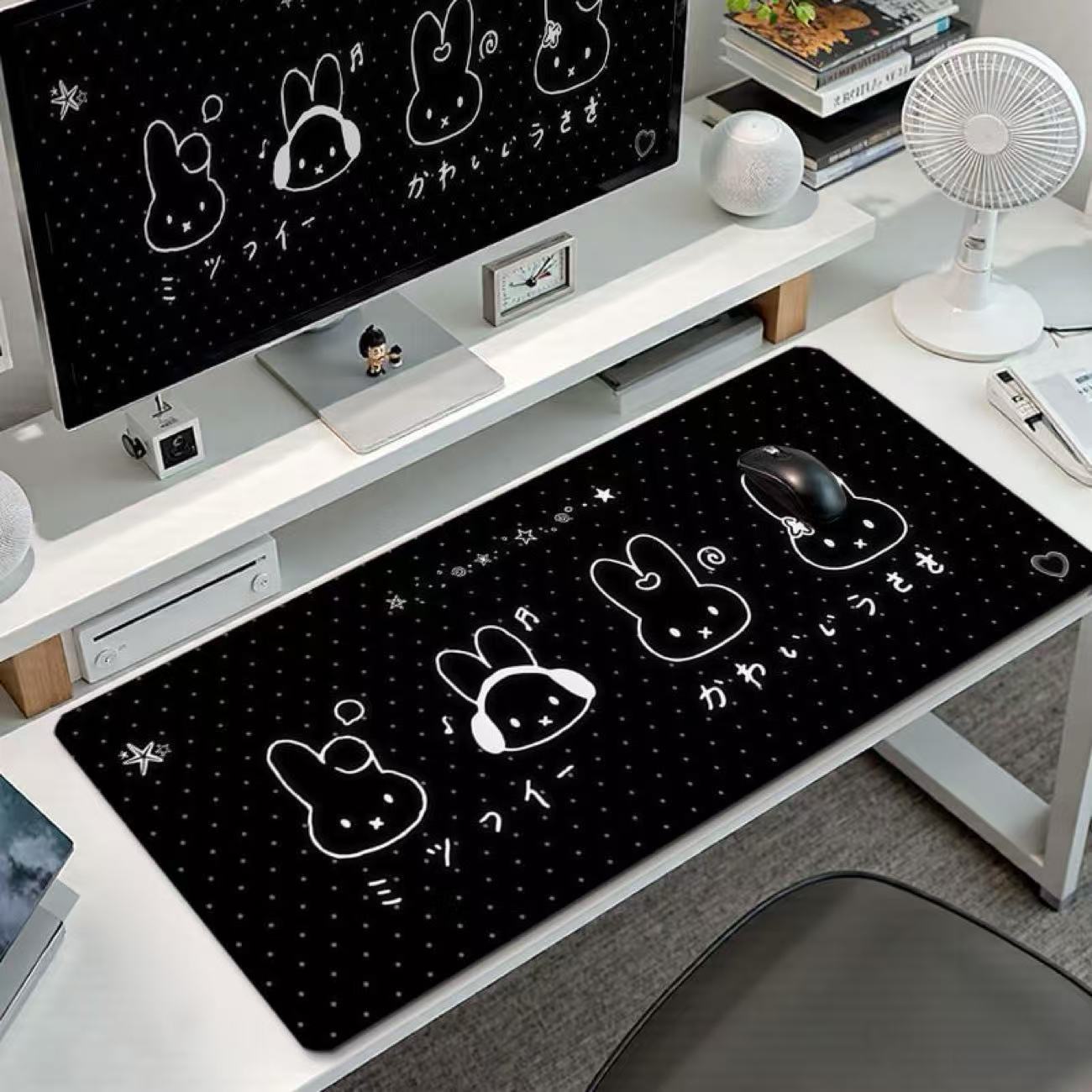 Cute Miffy Rabbit Large Mouse  - đánh giá và giá Gaming Accessories For Free Fire