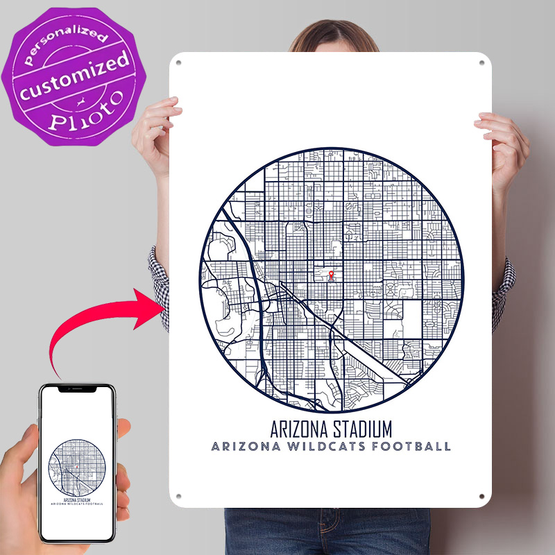Arizona Stadium Poster Retro 3 - đánh giá và giá Gaming Accessories Gifts For Men