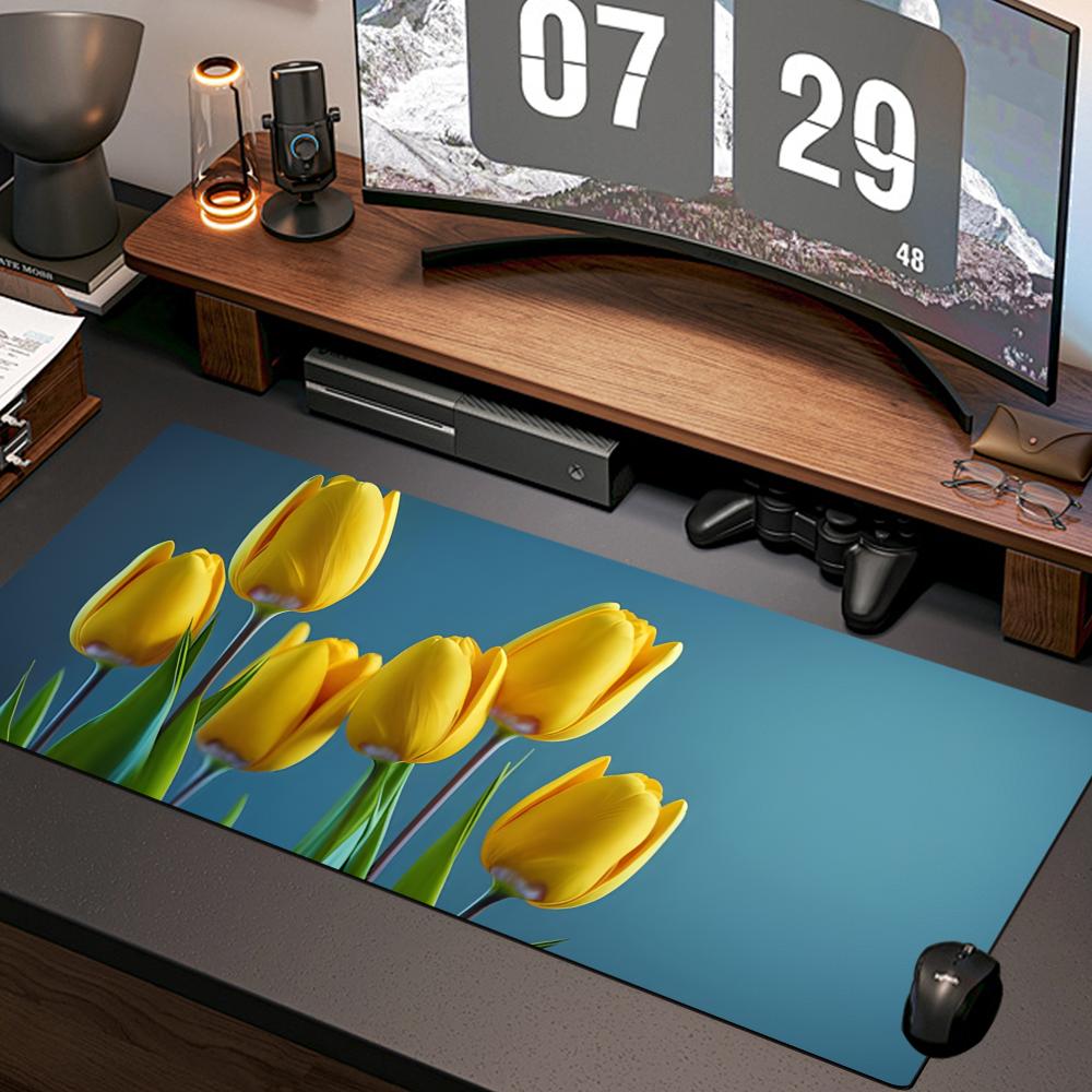 tulip wallpaper Mouse Pad New  - đánh giá và giá Gaming Accessories Wallpaper