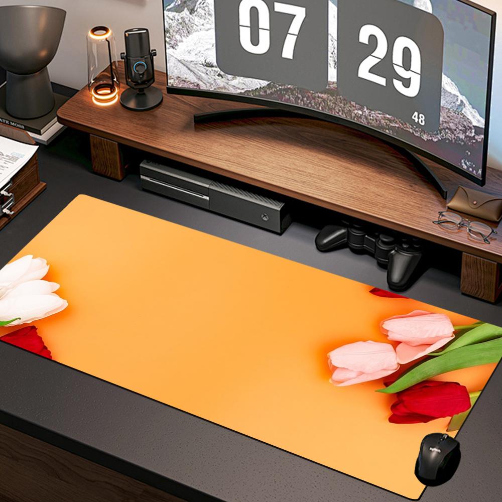 tulip wallpaper Mouse Pad New  - đánh giá và giá Gaming Accessories Wallpaper