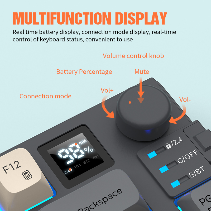 Premium Dual-Modes 2.4G+Blueto - đánh giá và giá Gaming Accessories Combo