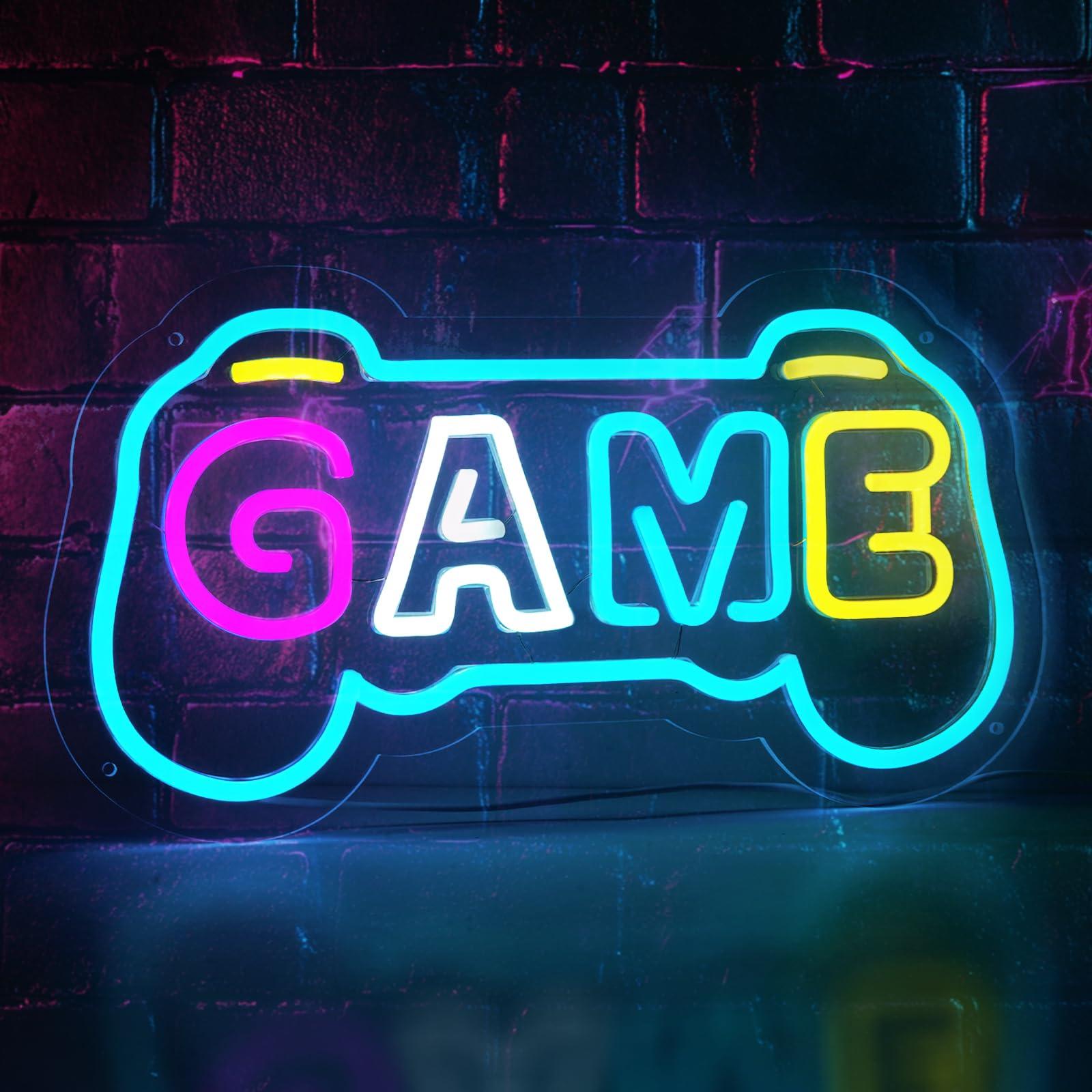 Game Neon Sign for Gamer Room  - đánh giá và giá Gaming Accessories Gifts For Men