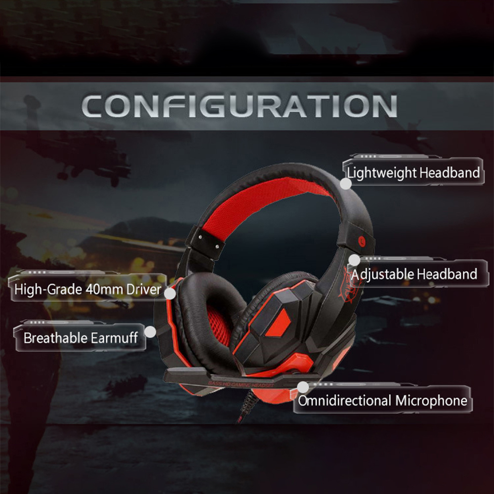3.5mm Wired Gaming Headphones  - đánh giá và giá Venom Gaming Accessories