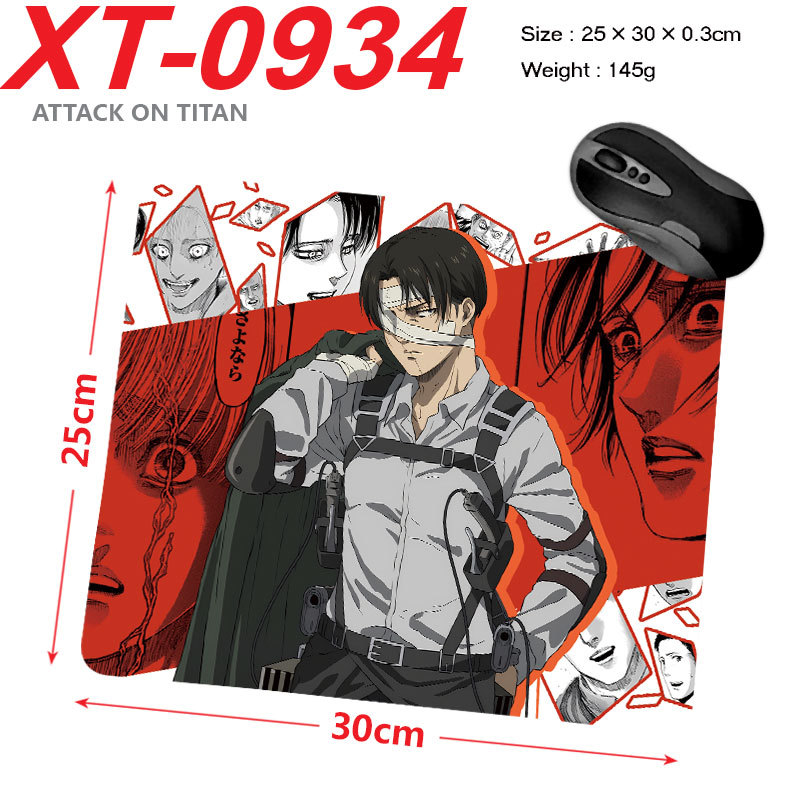 Anime Attack On Titan Mouse Pa - đánh giá và giá Gaming Accessories For Free Fire