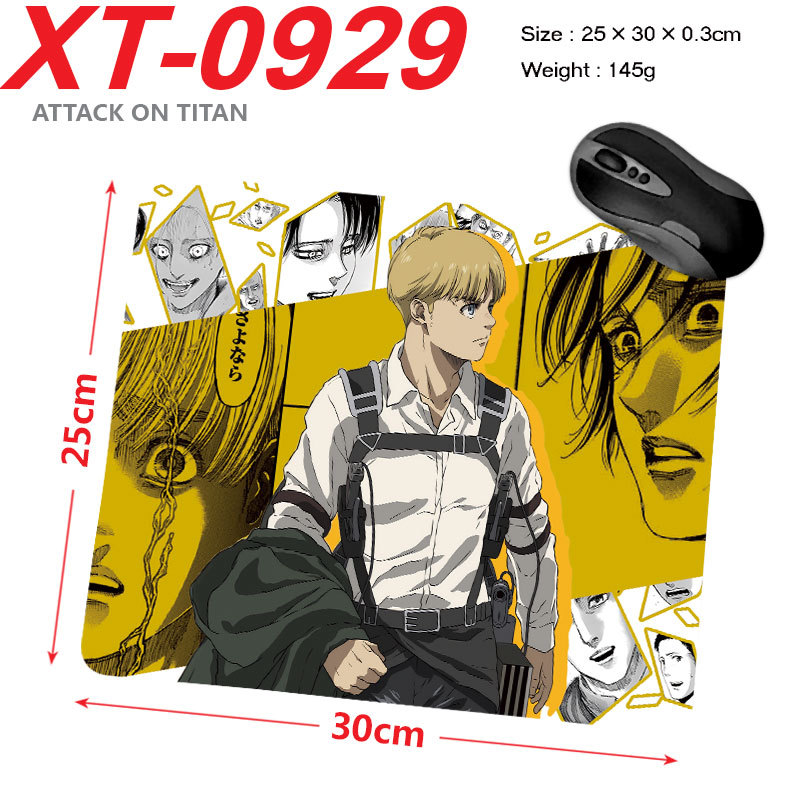 Anime Attack On Titan Mouse Pa - đánh giá và giá Gaming Accessories For Free Fire