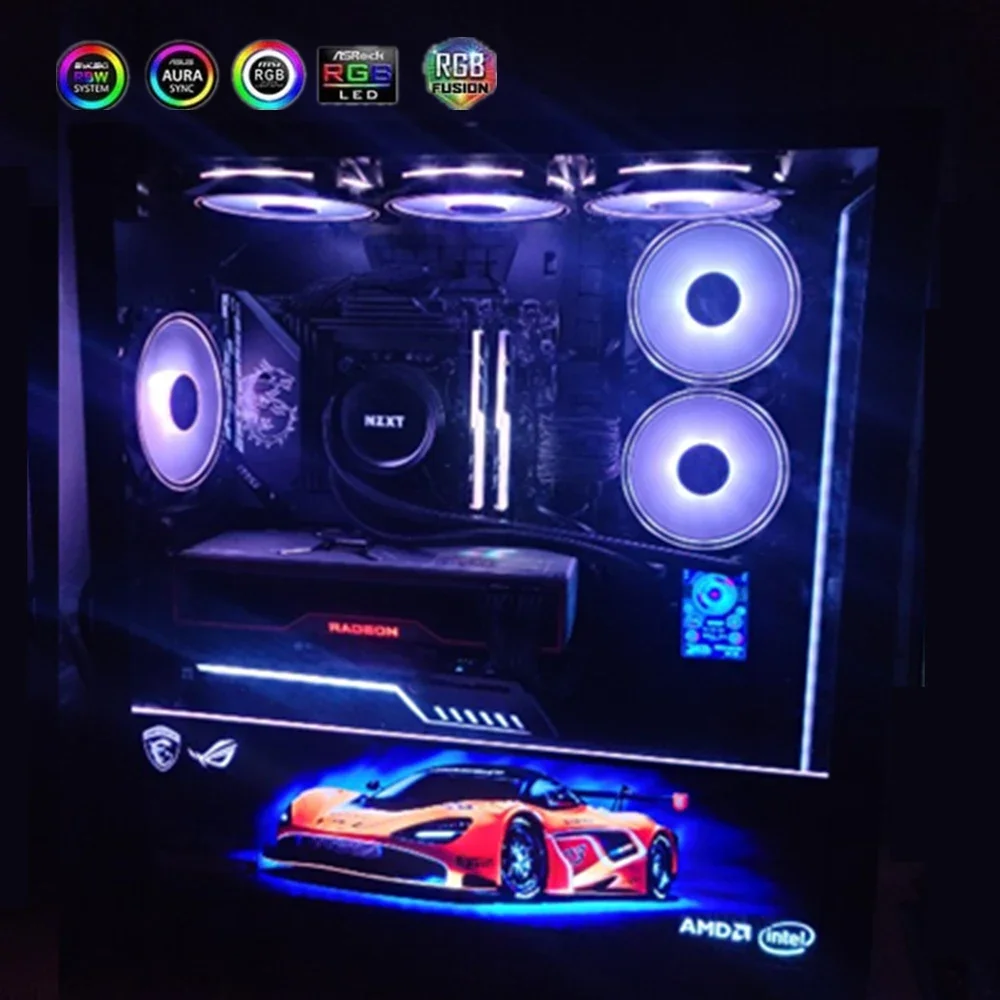 DIY RGB Lighting Panel For PC  - đánh giá và giá Gaming Zone Accessories