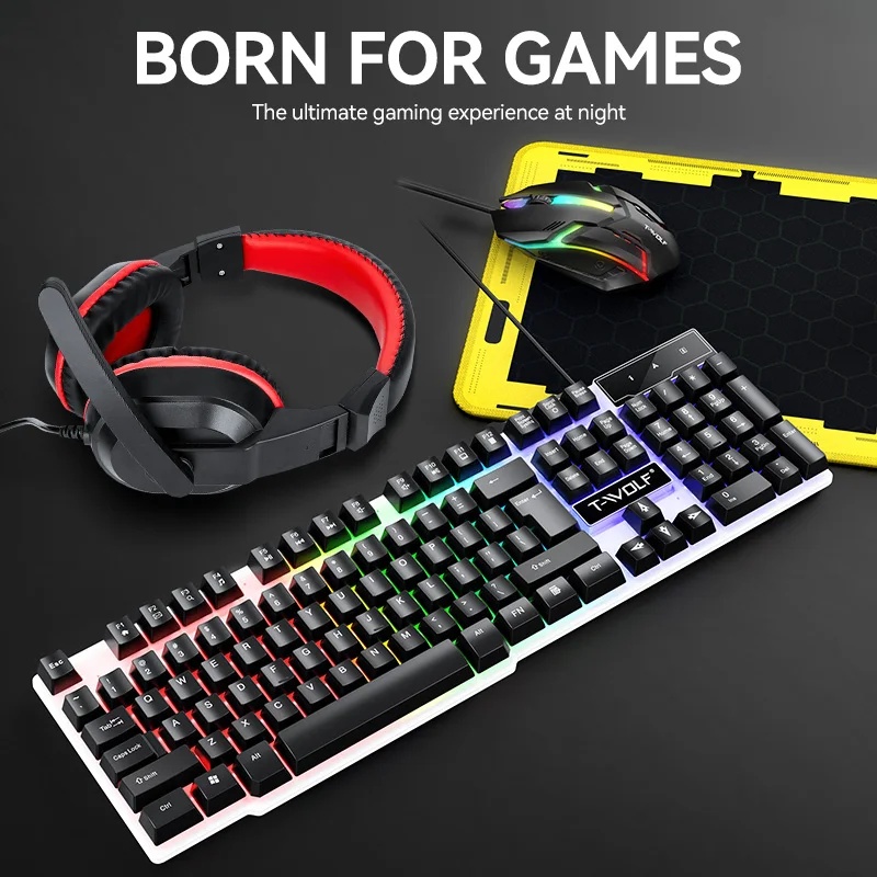 NEW USB Keyboard And Mouse Gam - đánh giá và giá Gaming Accessories Combo