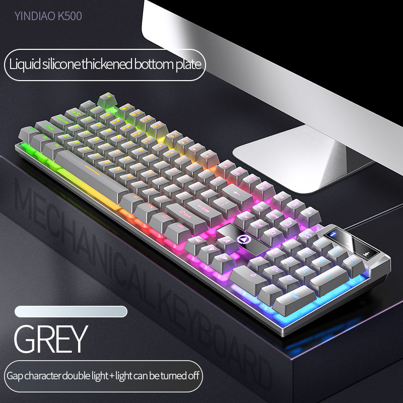104 Keys Gaming Keyboard Wired - đánh giá và giá Gaming Accessories Combo