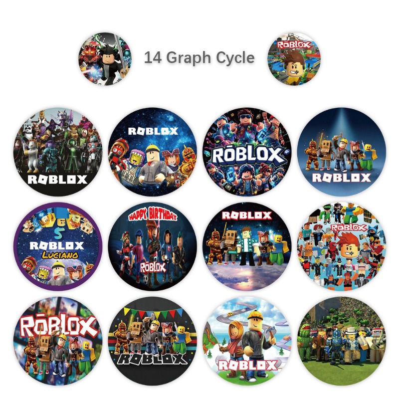 500pcs/roll Game Roblox Figure - đánh giá và giá Gaming Accessories Roblox