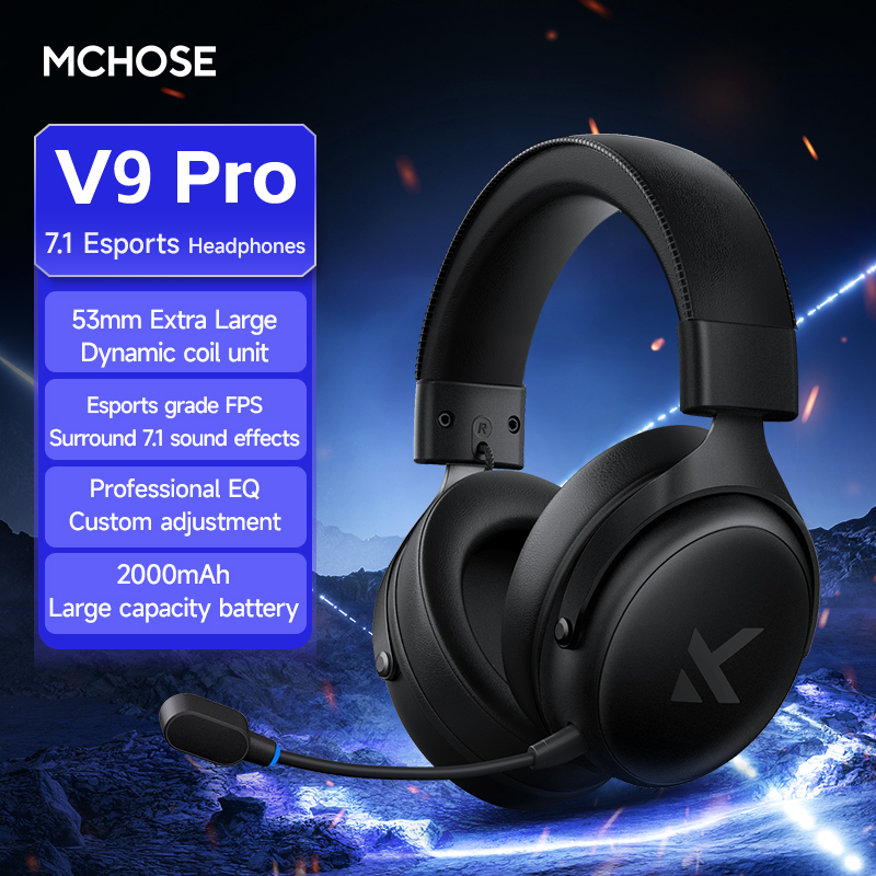 MCHOSE V9 Pro 2 Headset with M - đánh giá và giá Venom Gaming Accessories