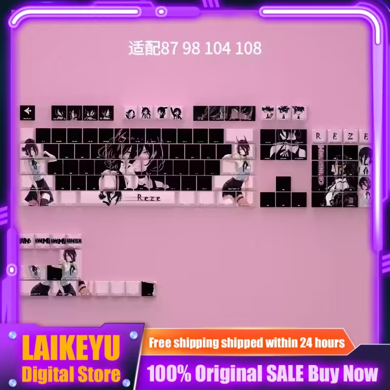 Chainsaw Man Lace Anime Keycap - đánh giá và giá Gaming Accessories Gifts For Men