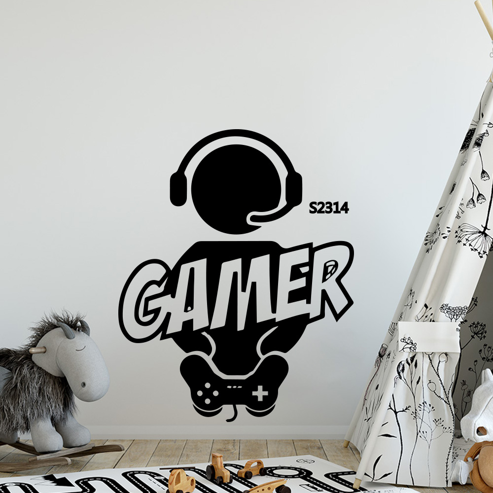 1pc Gamer Wall Art Decal For K - đánh giá và giá Gaming Accessories Wallpaper